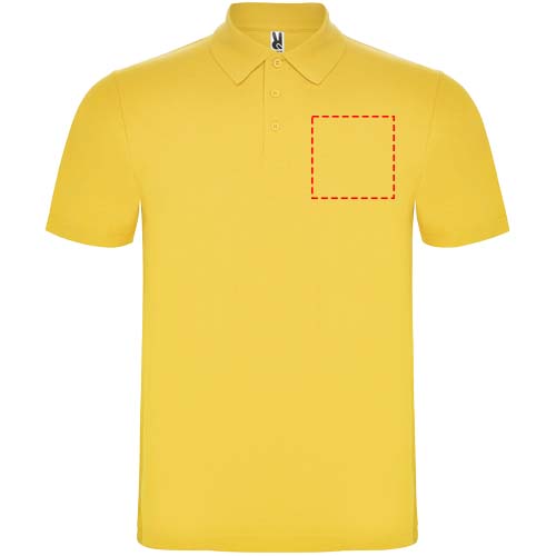 Austral 180 g/m² unisex polo met korte mouwen