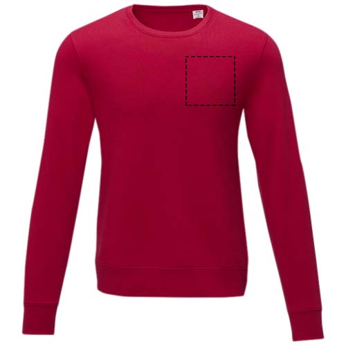 Charon 240 g/m² heren sweater met crewneck