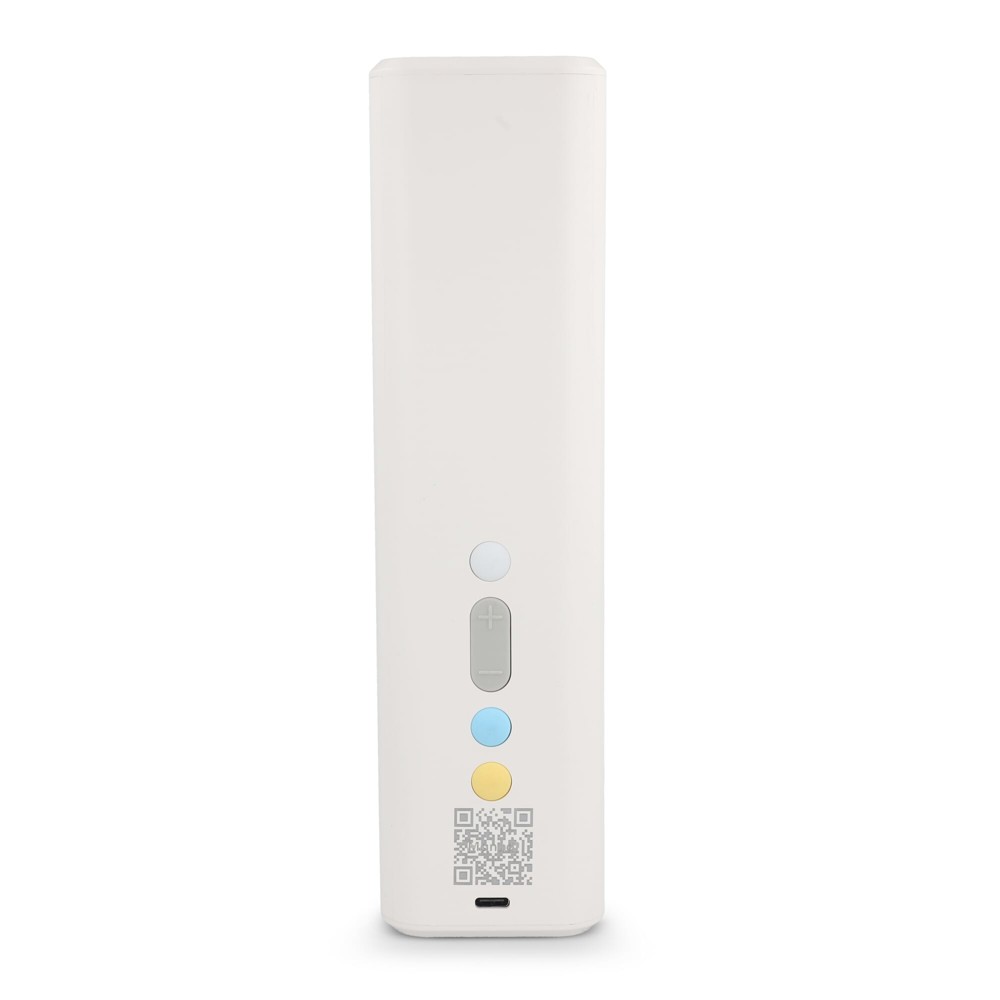 Xoopar Aura White Noise Speaker Gemaakt van Gerecycled Plastic