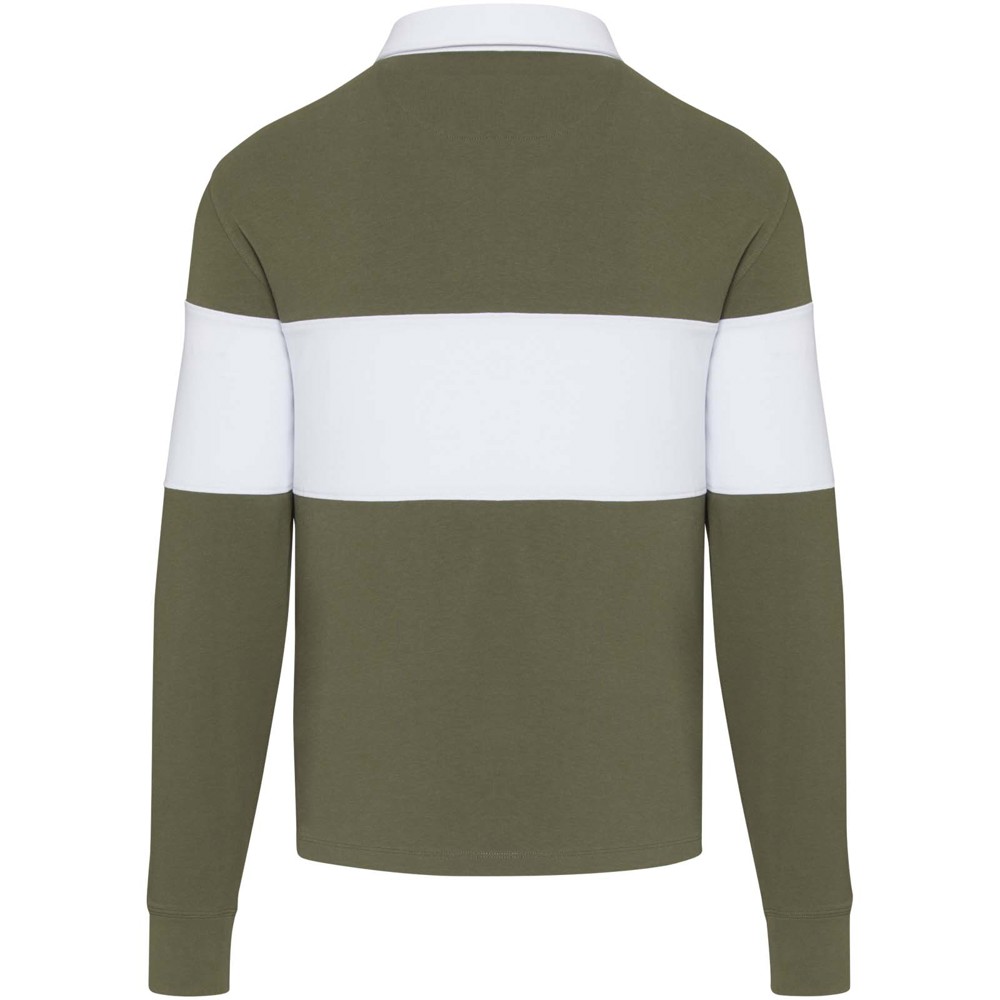 Clyde unisex organic rugbypolo sweatshirt 