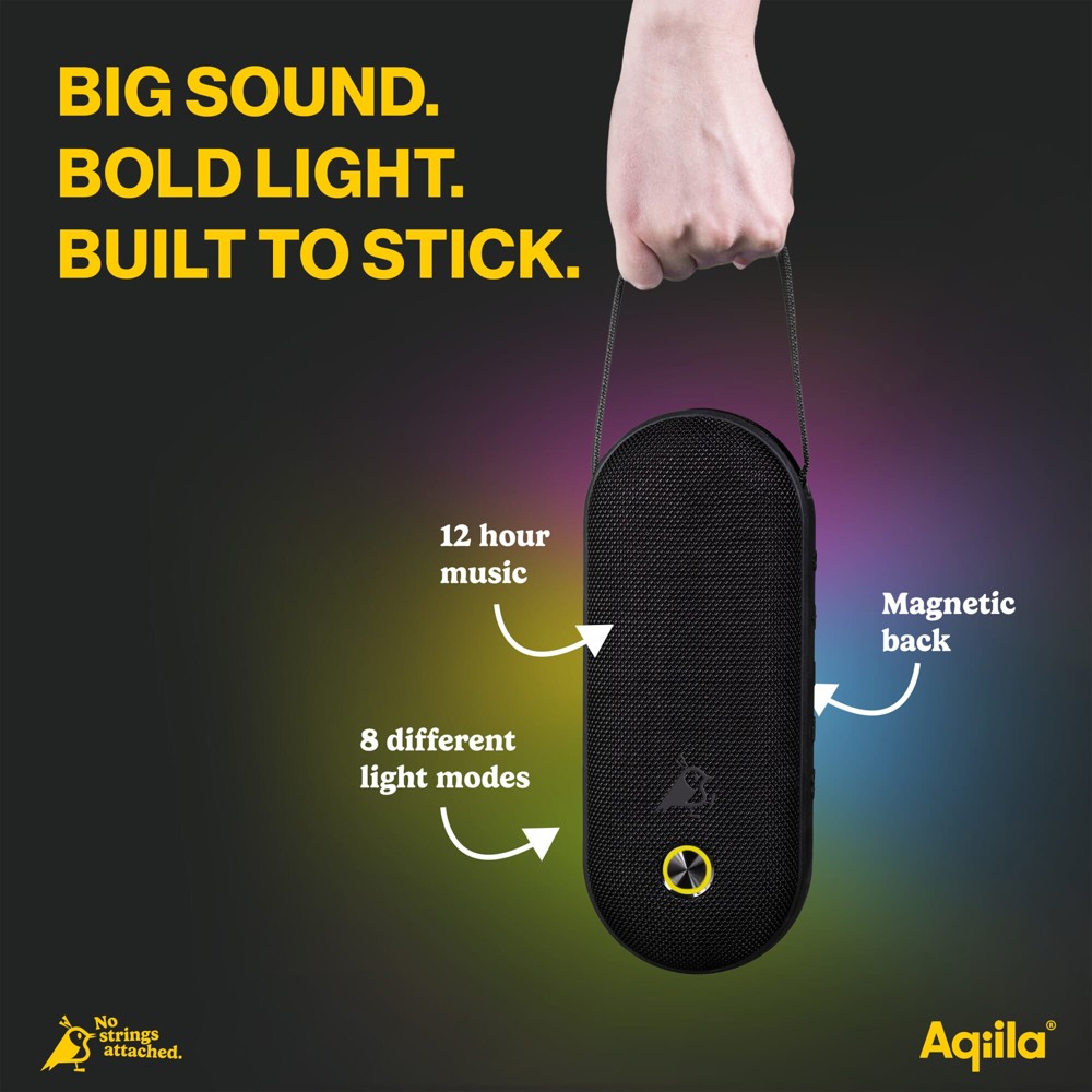 Aqiila Soundbird CM Bluetooth Speaker 30W met RGB-verlichting