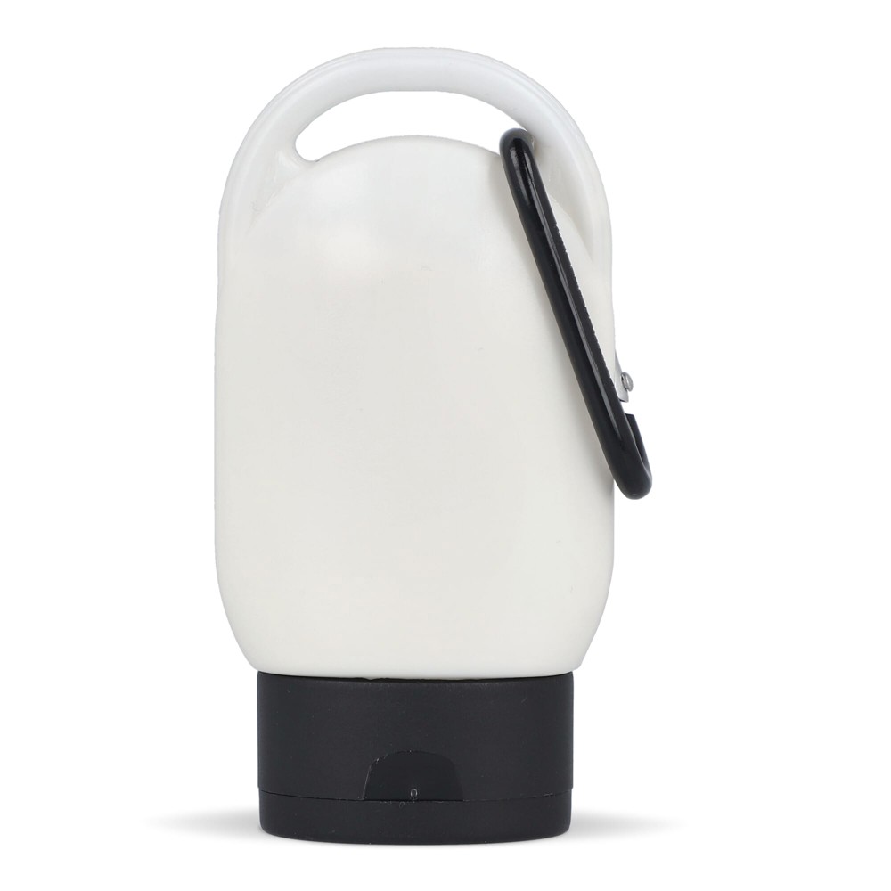 Zonnebrandlotion met Karabijnhaak SPF30 Gerecycled Materiaal 30ml - Zwart