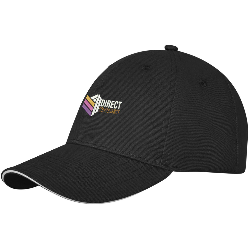 Darton 260 g/m² 6 panel sandwich cap