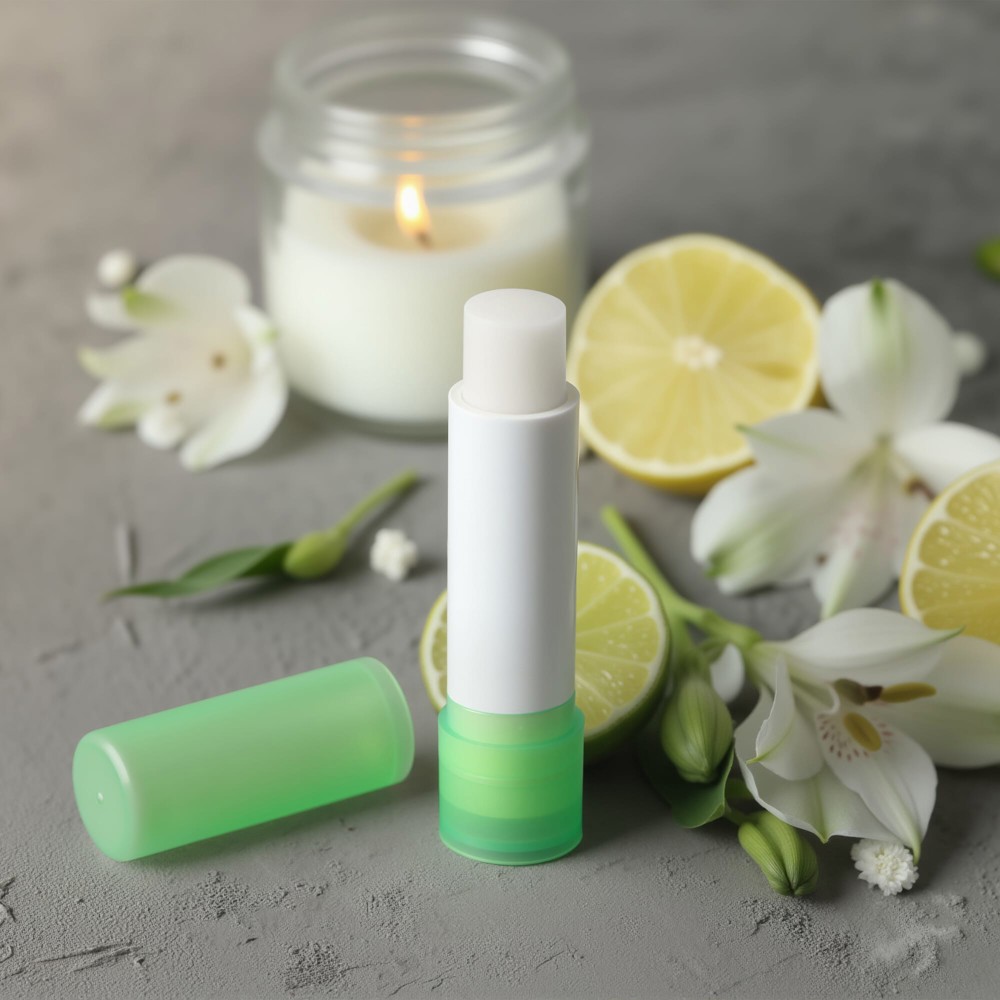 Klassieke lippenbalsemstick gerecycled materiaal