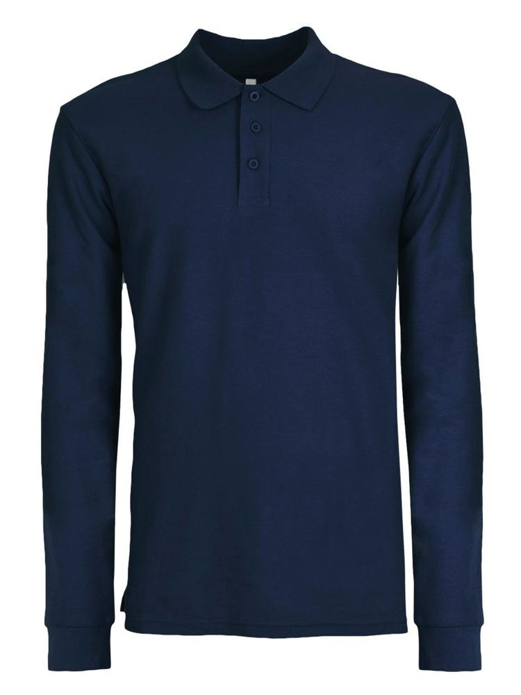 BS Evolution long sleeve polo, 180 gr/m² - Navy (PMS 5395C)