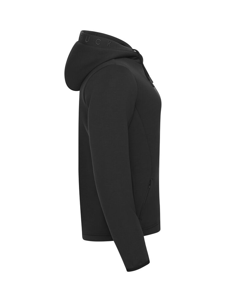 Cutter & Buck - Pemberton Hood Dames Zwart XL