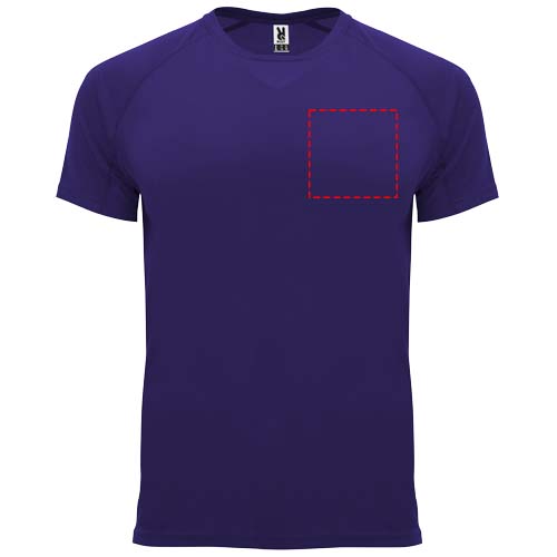 Bahrain 135 g/m² sportshirt met korte mouwen voor heren