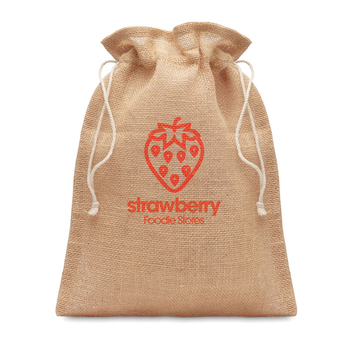 JUTE SMALL - Jute geschenkzak small
