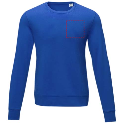 Charon 240 g/m² heren sweater met crewneck