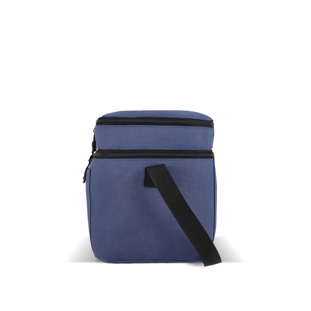 600D gerecycled PET koeltas met twee vakken 30 x 20 x 24 cm 12 L