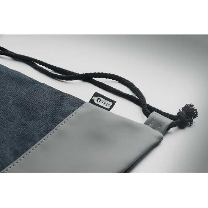 LIBAG - RPET PU trekkoord rugtas 2-kleu