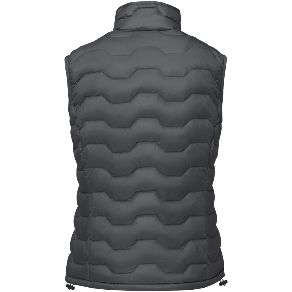 Petalite GRS gerecyclede geïsoleerde down bodywarmer voor dames
