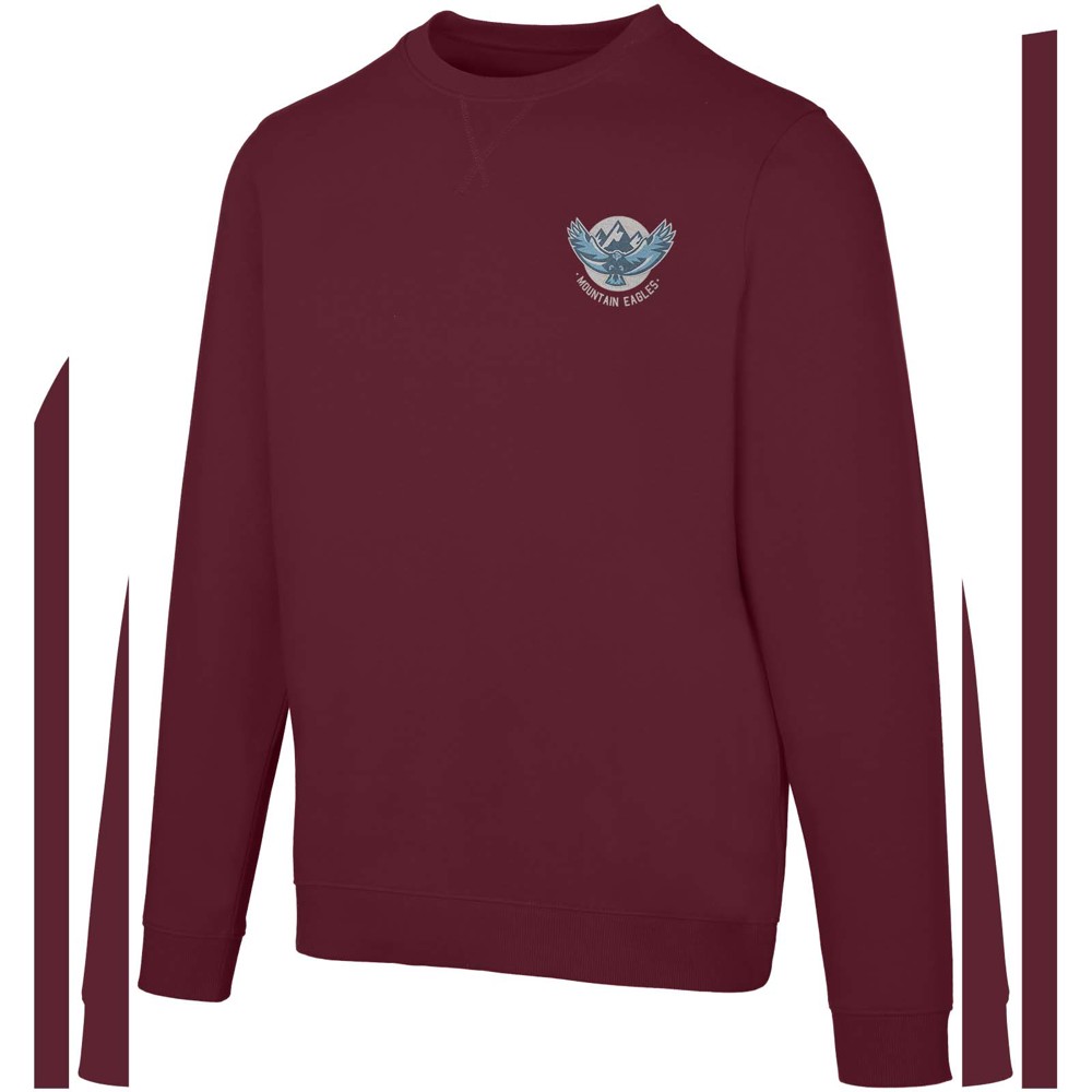 Jasper 280 g/m² unisex OCS gecertificeerde organische gerecyclede trui met ronde hals