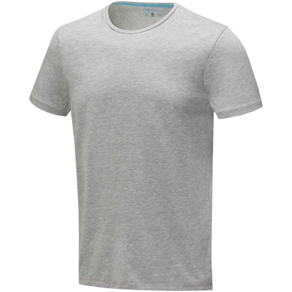 Balfour biologisch heren t-shirt met korte mouwen - Grijs gemêleerd