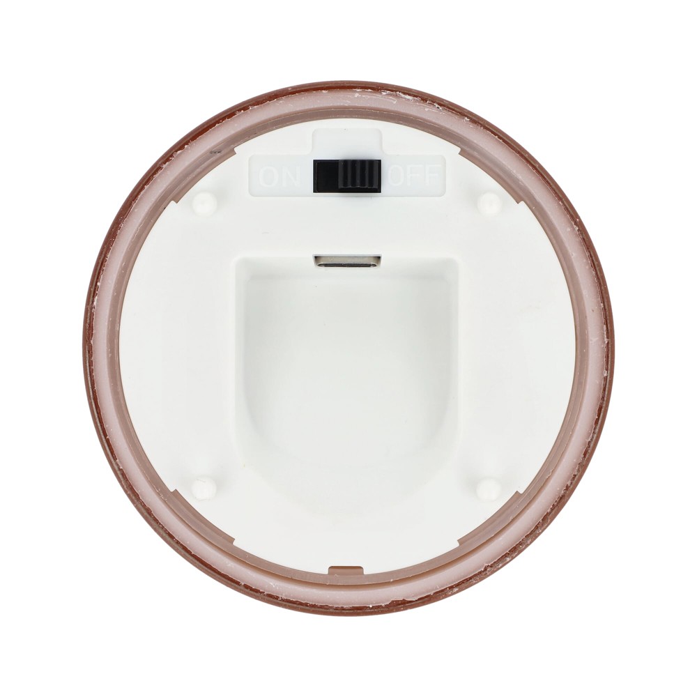 Nyelle oplaadbare LED Wax kaars in glas