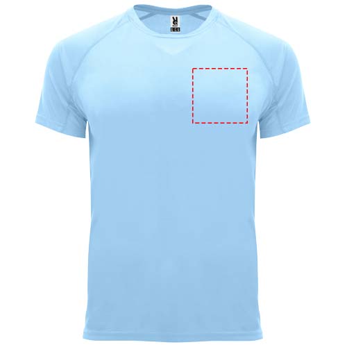 Bahrain 135 g/m² sportshirt met korte mouwen voor heren
