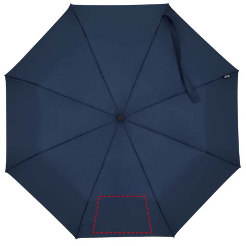 Agnes 21" opvouwbare paraplu met automatische opening van RPET