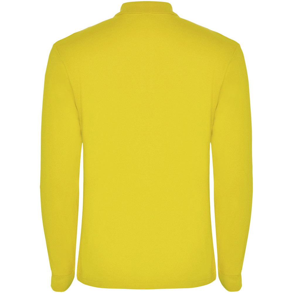Estrella 220 g/m² herenpolo met lange mouwen
