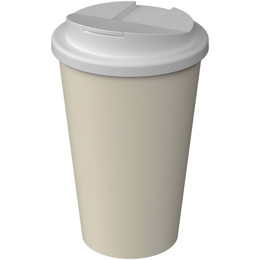 Americano® Infiniti geïsoleerde beker van 350 ml met morsbestendig deksel - Zandsteen