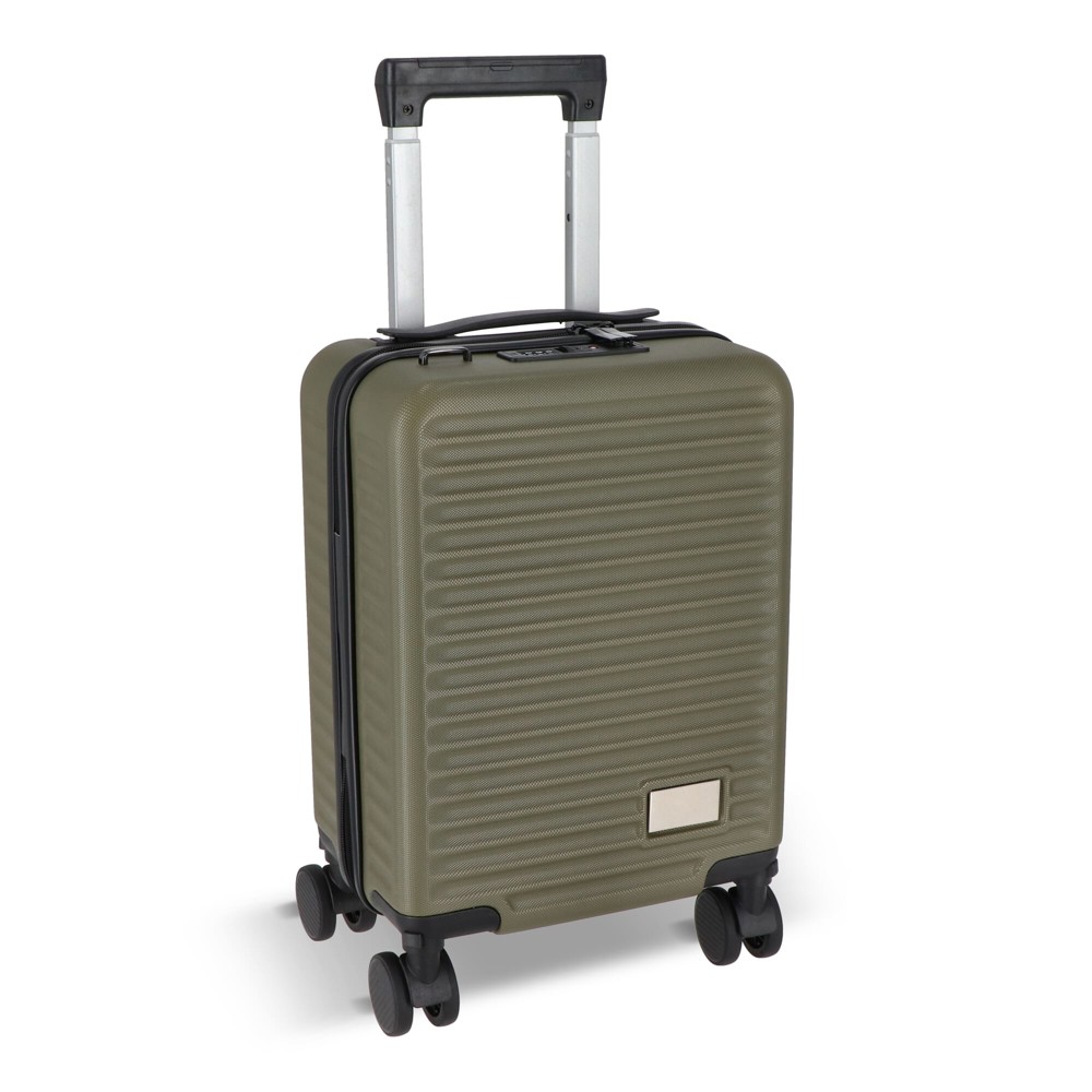 InSideOut Trolley Nordlyft, vacuüm pack, afneembare wielen, past onder de stoel. - Olijfgroen