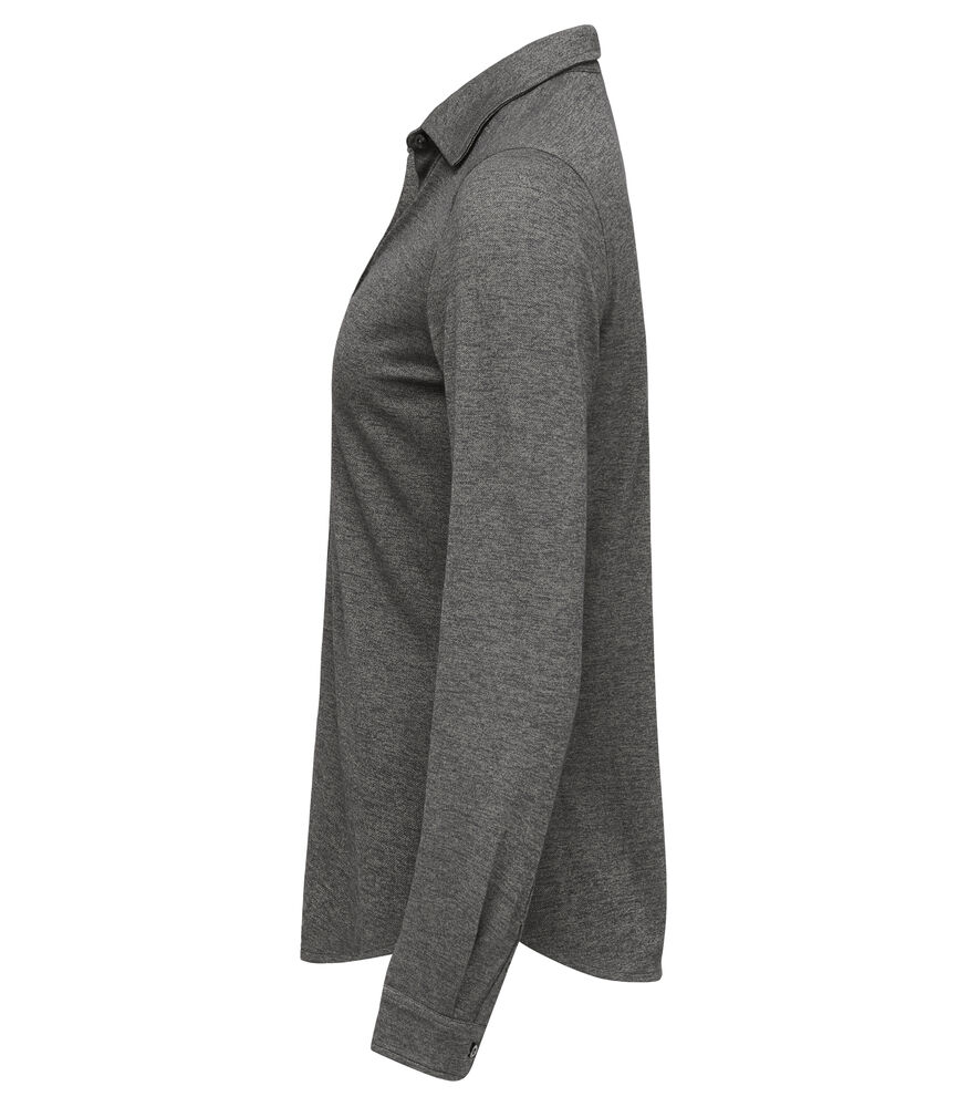 Cutter & Buck - Advantage Shirt Dames Antraciet Mélange XS