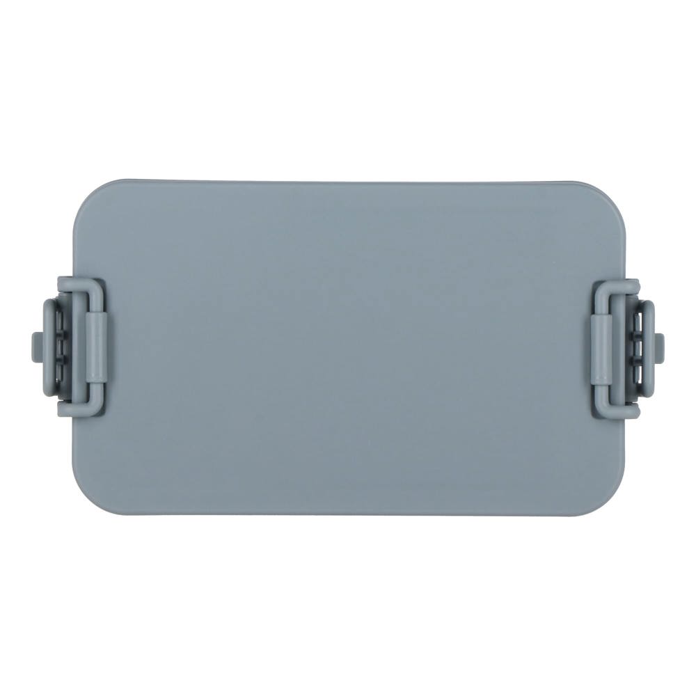 Dubbellaagse Lunchbox met Bestek