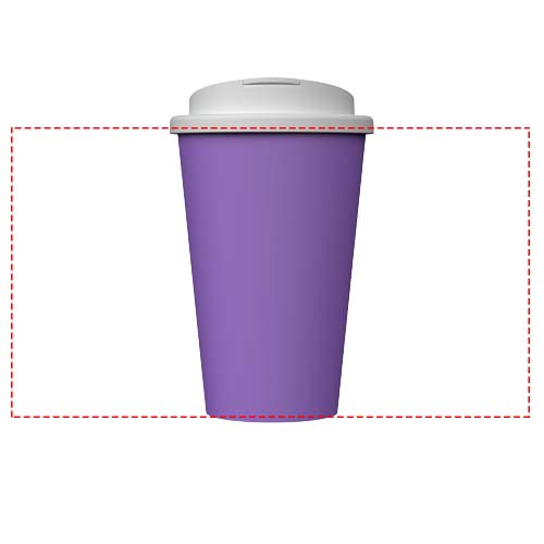 Americano® Infiniti geïsoleerde beker van 350 ml met morsbestendig deksel