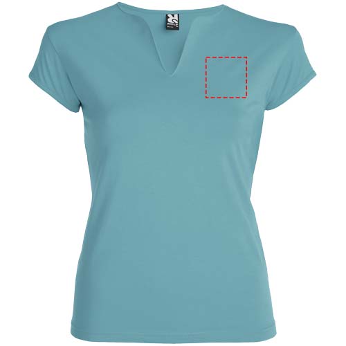 Belice 200 g/m² damesshirt met korte mouwen