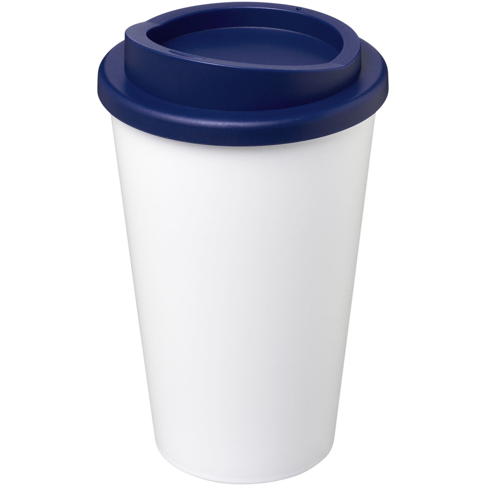 Americano® 350 ml geïsoleerde beker - Wit, Blauw