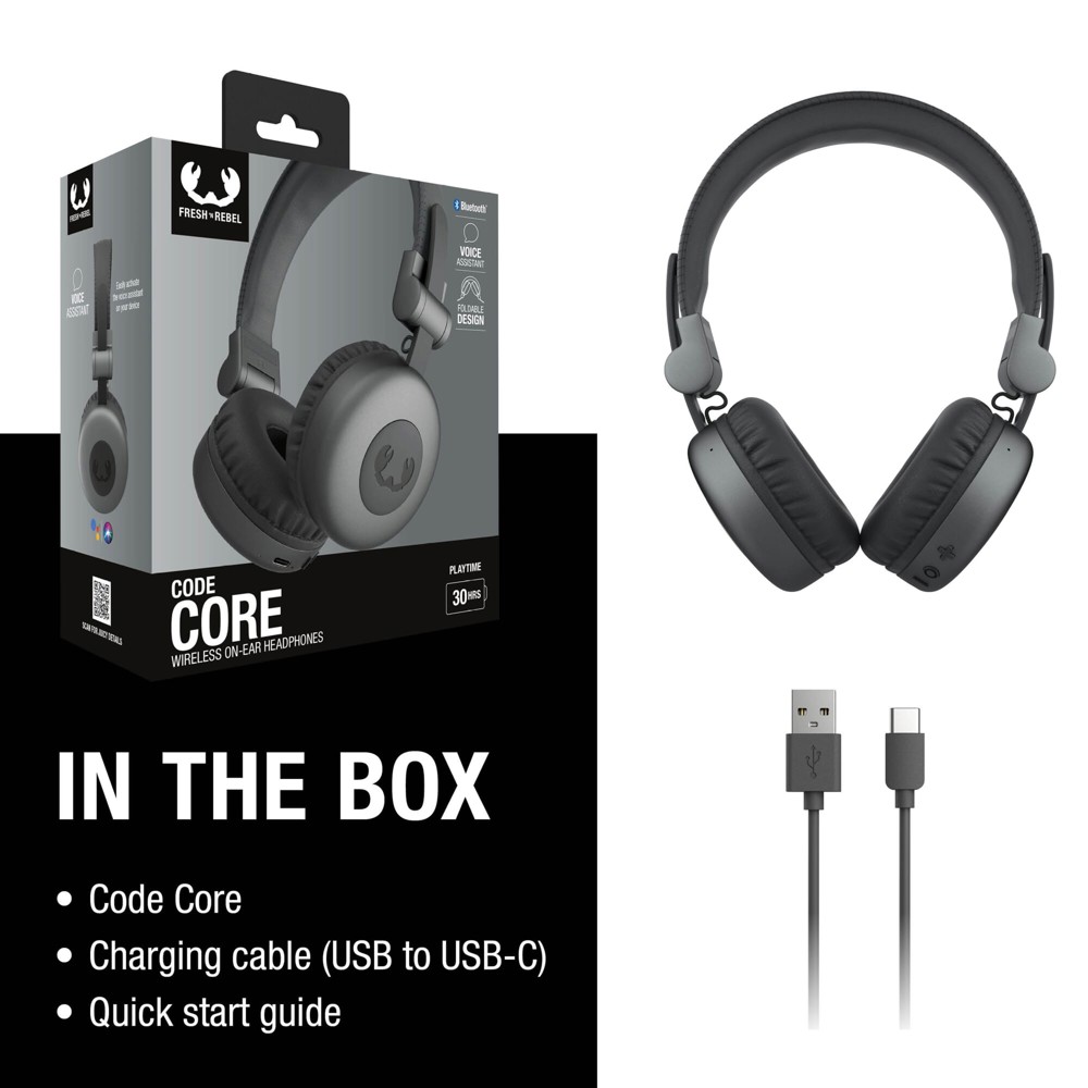 3HP1000 I Fresh 'n Rebel Code Core Draadloze on-ear koptelefoon 