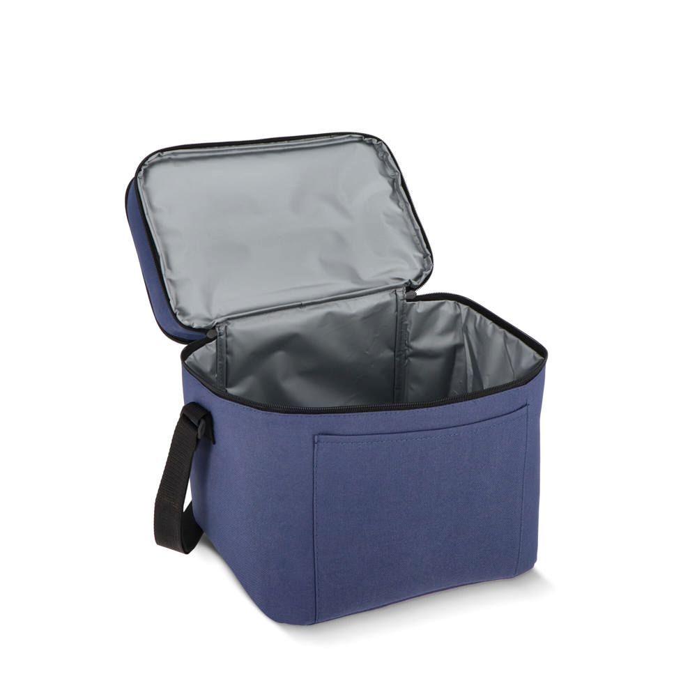 600D gerecycled PET koeltas met twee vakken 30 x 20 x 24 cm 12 L