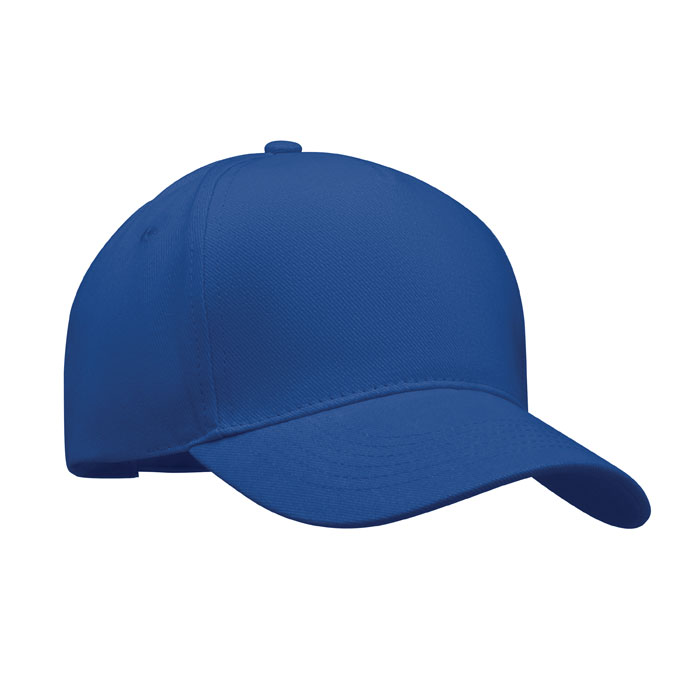 LONG BEACH SINGA - 5 panelen baseballpet 260g/m² - Royal Blauw