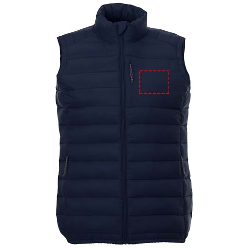 Pallas dames gerecycleerde geïsoleerde bodywarmer