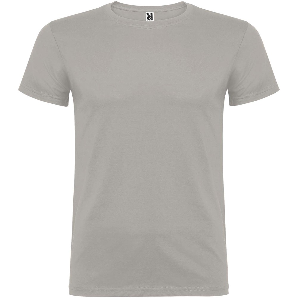 Beagle 155 g/m² herenshirt met korte mouwen - Stone Grey