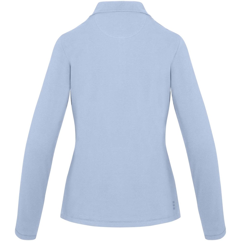Calgary 180 g/m² damespolo met lange mouwen