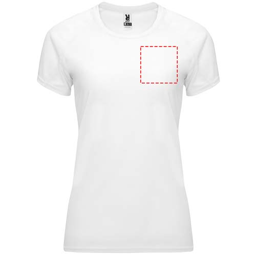 Bahrain 135 g/m² sportshirt met korte mouwen voor dames