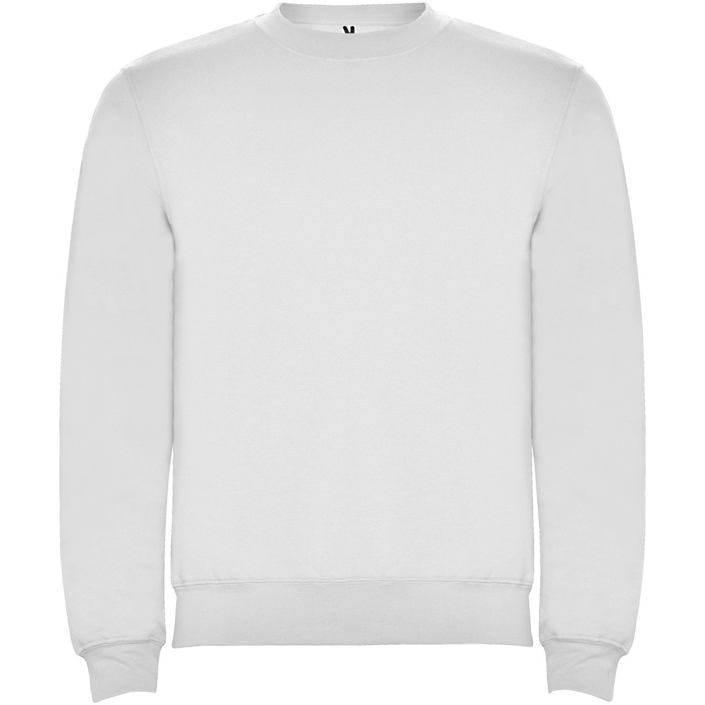 Clasica 280 g/m² unisex trui met ronde hals - Wit