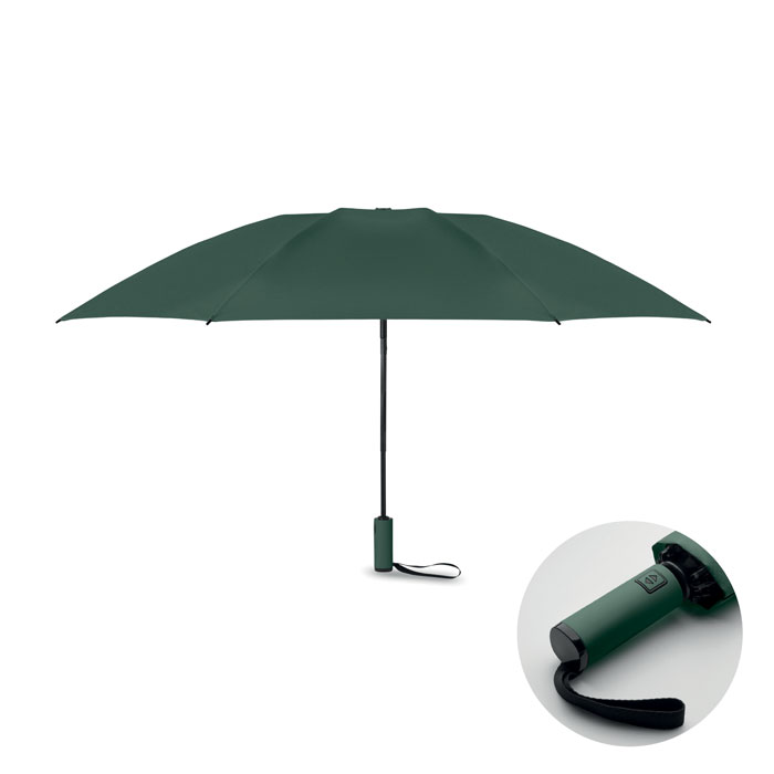 AGUMBE - 23" windbestendige paraplu - Groen
