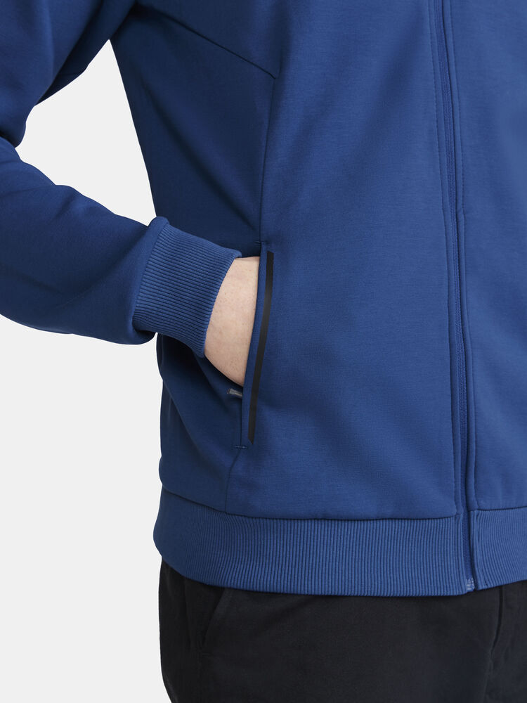 Craft - CORE Soul Full Zip Hood M Club Cobolt 4XL