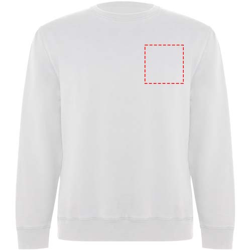 Batian 300 g/m² biologisch katoenen uniseks sweater met ronde hals