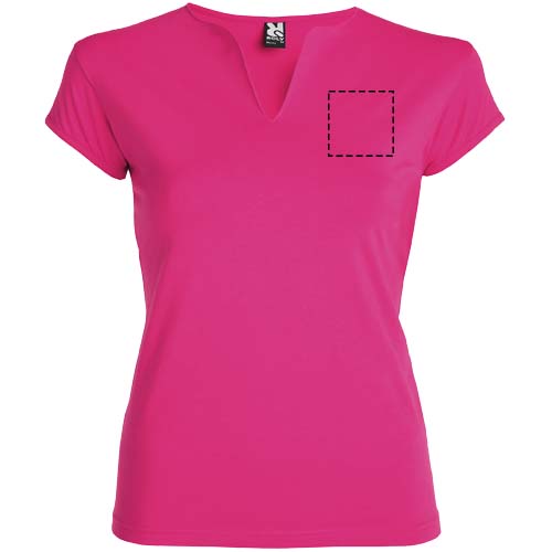 Belice 200 g/m² damesshirt met korte mouwen