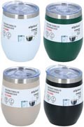 ALPINA Vacuum tumbler 350ml- Black/White/Beige/Green