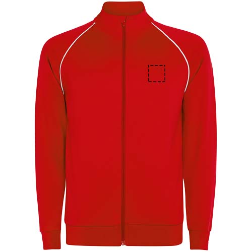 Valier-sweatshirt voor kinderen met doorlopende rits