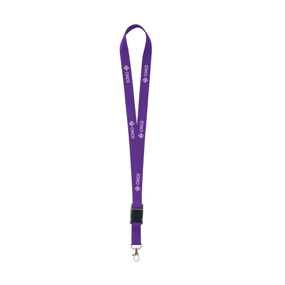 KeyCord 2 cm lanyard - paars (± PMS 268)
