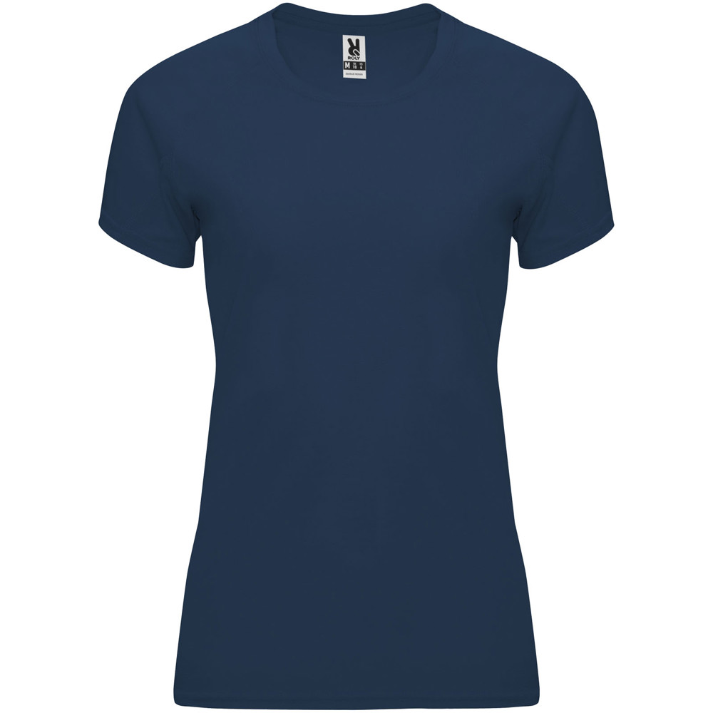 Bahrain 135 g/m² sportshirt met korte mouwen voor dames - Marineblauw