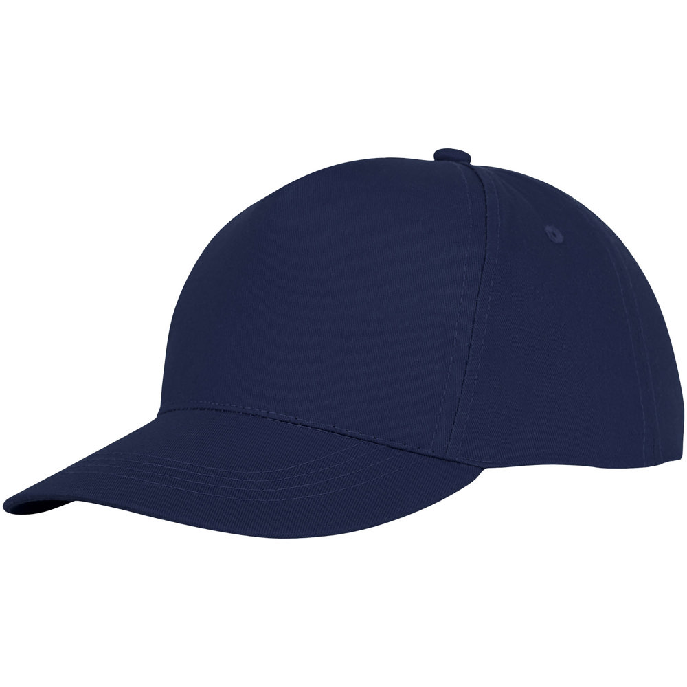 Hades 175 g/m² 5 panel cap - Marineblauw