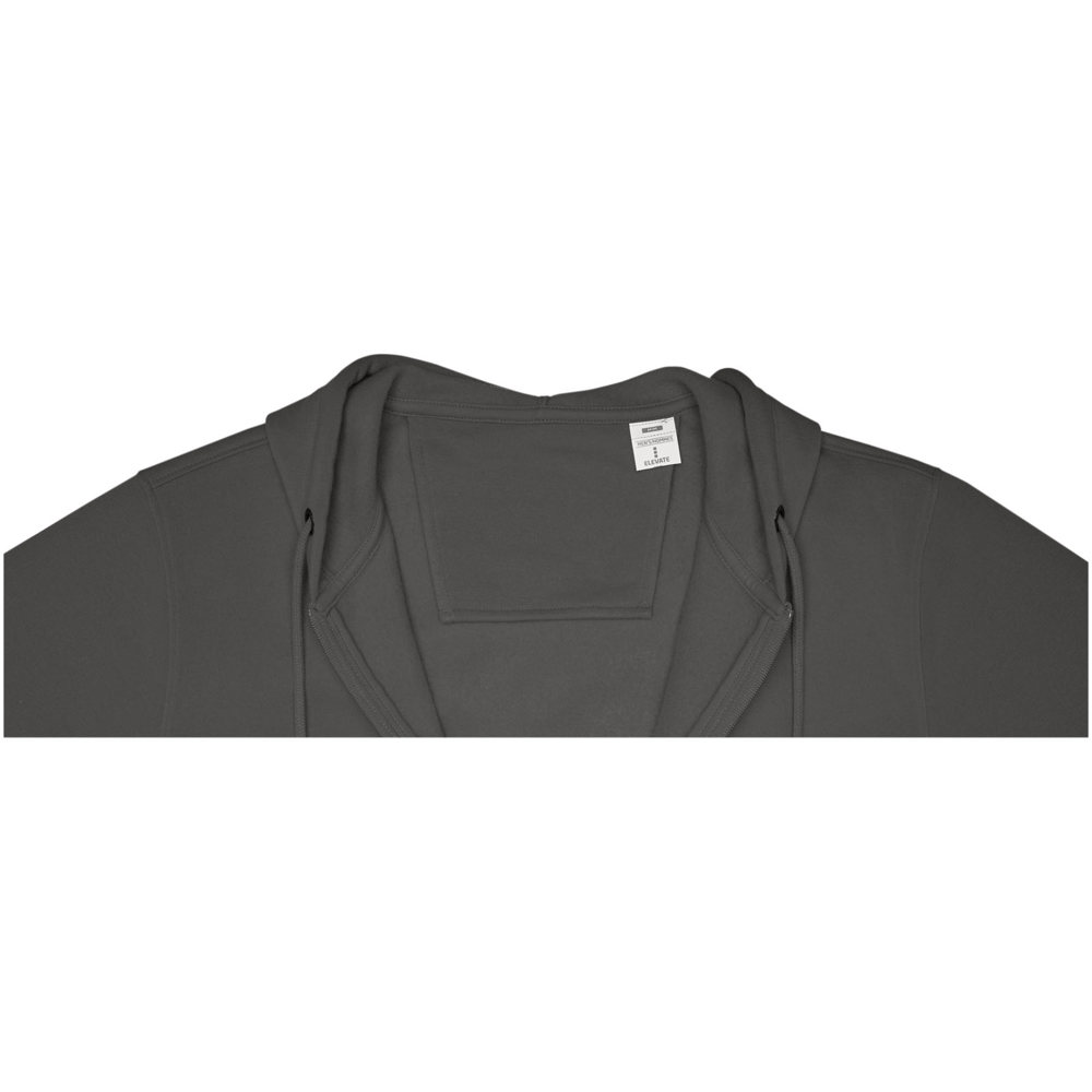Charon 240 g/m² heren hoodie met ritssluiting