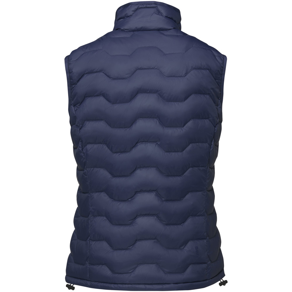 Petalite GRS gerecyclede geïsoleerde down bodywarmer voor dames