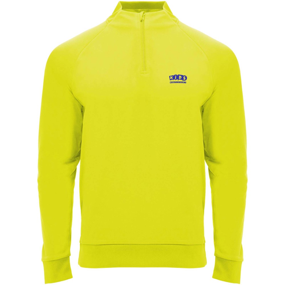 Epiro 200 g/m² sweatshirt met lange mouwen en kwartrits voor kinderen