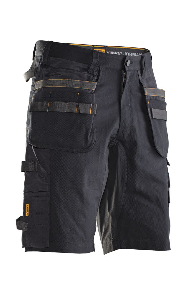 Jobman - 2168 Stretch Shorts HP - Zwart